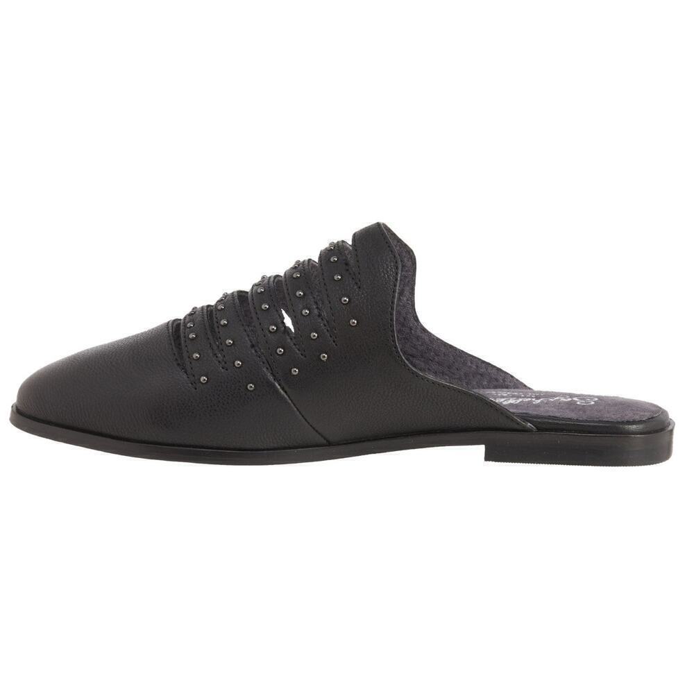 NWT Seychelles Leather Studs Embellished Cut Out Comfort Shoes Slip-on Mules - Picture 6 of 8